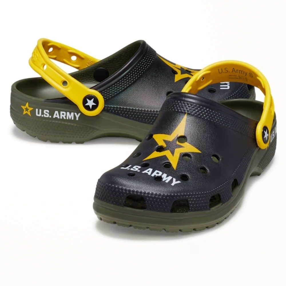 U.S. Army Crocs Clogs New - Picture 6 of 7